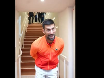 Novak Djokovic le enseñó cómo se baila a la mejor tenista del mundo: “¿Qué tal eso, Sabalenka?"