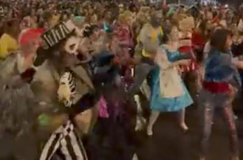 VIDEO | Carnaval de Halloween de Nueva York: Más de un millon de personas participaron del desfile