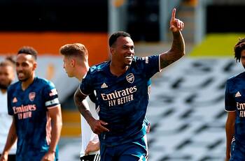 Debut y gol: Gabriel puso el segundo tanto para el Arsenal