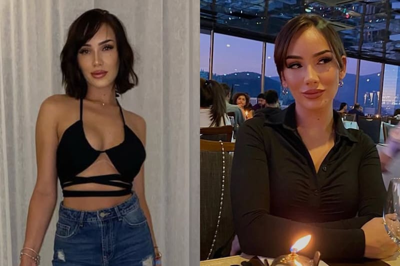 La cosmetologa lucía morocha en 2021.