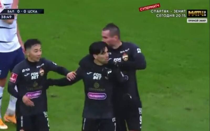 brilla por su tremendo presente en Rusia.