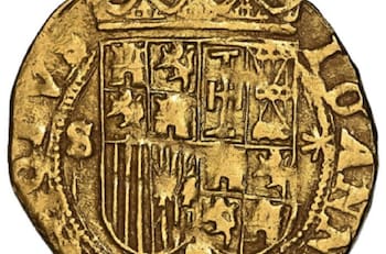 Numismática: Así es la moneda colonial de oro que se subasta (por ahora) en casi $600 mil