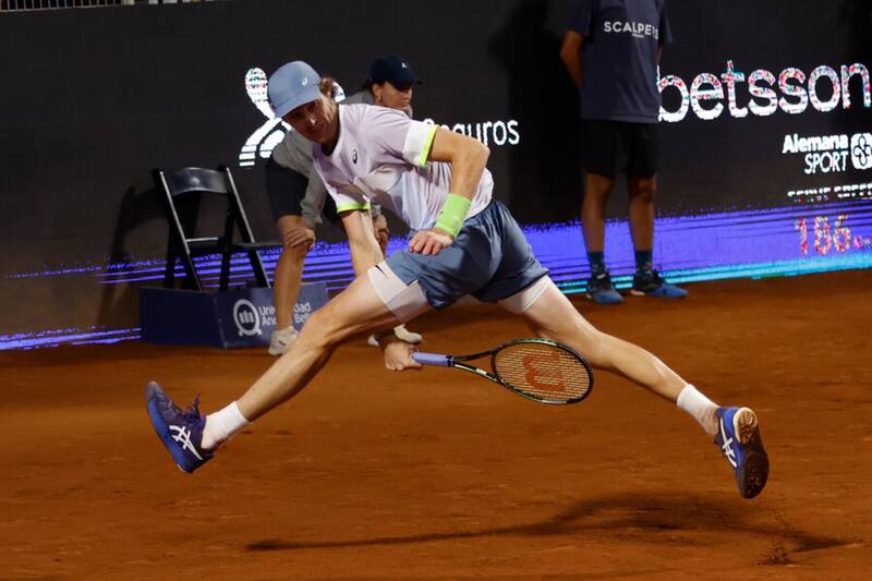 debuta este sábado en el Masters 1000 de Roma. Foto: Agencia Aton/Archivo.