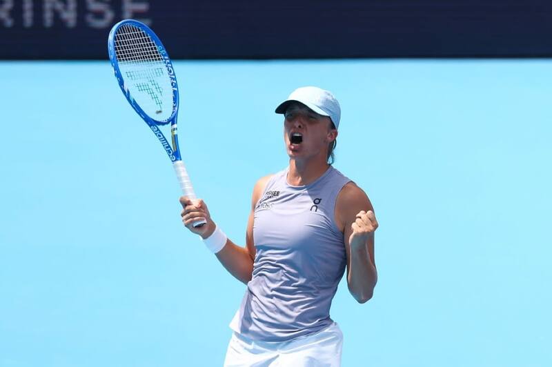 en Cincinnati. Foto: Instagram Iga Swiatek.