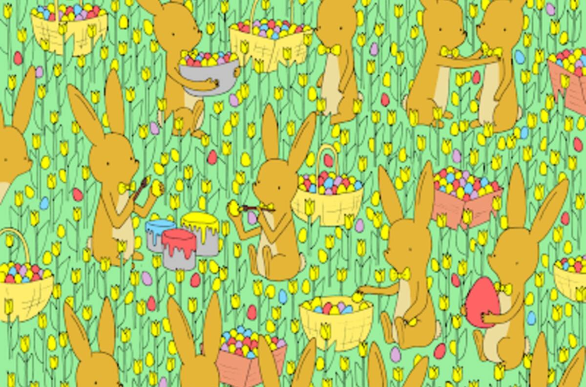 Acertijo visual: Tienes 15 segundos para descubrir al pollito entre las flores