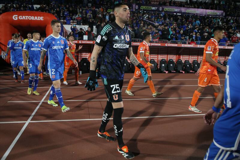 Gabriel Castellón, arquero de la U.