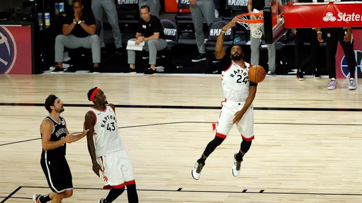 Por paliza: Toronto Raptors es semifinalista de la NBA a costa de Brooklyn Nets