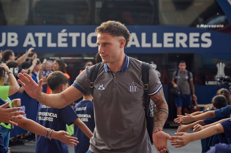 Bruno Barticciotto llegó al Estadio Mario Alberto Kempes.