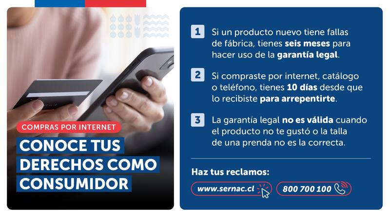 Para conocer más detalles sobre tus derechos, ingresa al Portal del Consumidor.