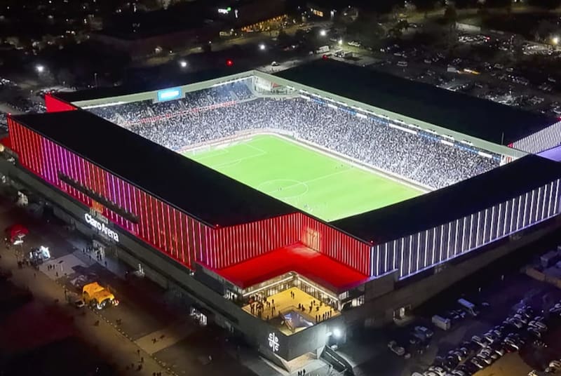 El castillo Cruzado será usado por primera vez desde el inicio de la temporada. Foto: Comunicaciones Cruzados.