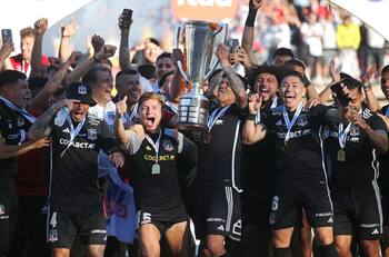 Inesperado: los 2 jugadores de Everton que se metieron en la celebración del título de Colo Colo