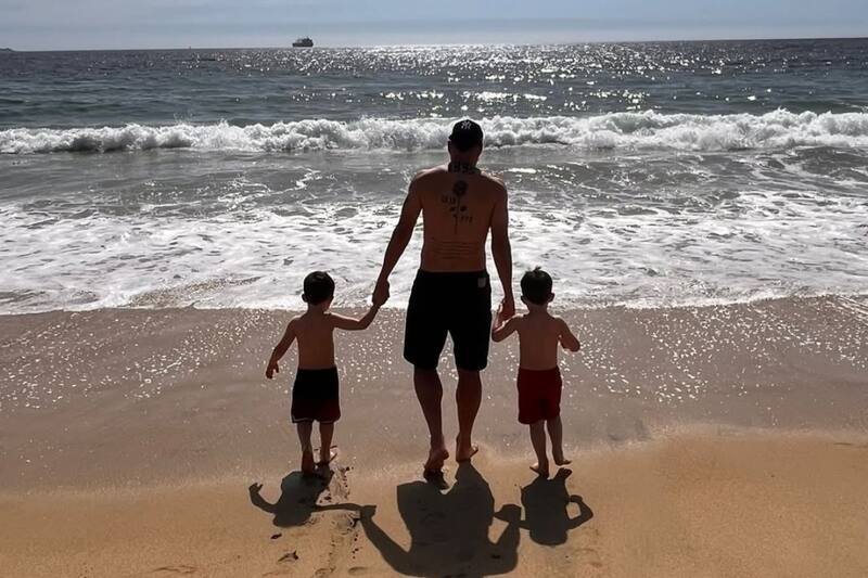 El delantero argentino vive sus primeros meses en Chile. Foto: Instagram @facupons