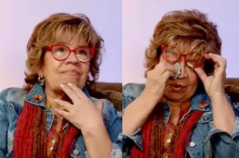 Maitén Montenegro rompe en llanto tras recibir emotivos saludos de sus hijos, Maximiliano y Catalina