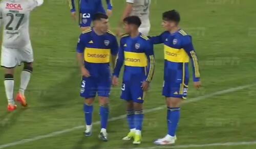 El futbolista nacional protagonizó su primera gran polémica en Boca Juniors.