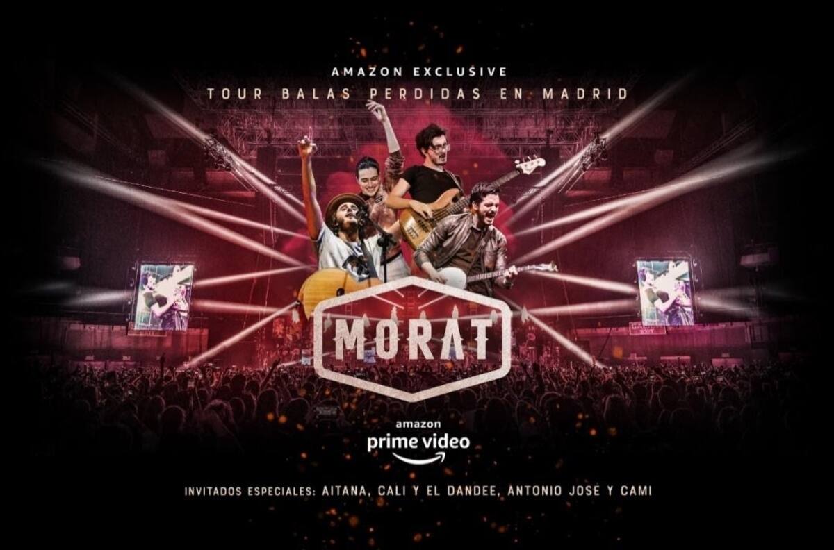 Amazon estrenará el concierto "Balas Perdidas" del grupo Morat