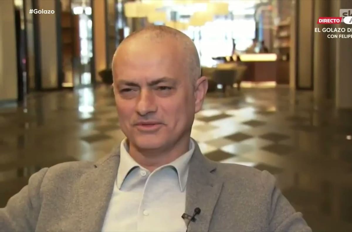 Mourinho se rapó y esta fue su impensada razón para hacerlo