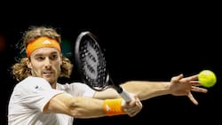 No se olviden de él: Tsitsipas le ganó a Medvedev y logró su mejor triunfo en casi dos años