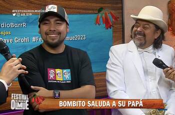 "Se ganó un viático"; El orgullo de Bombo Fica por su hijo, Sebastián Fica, por su labor en el show del Festival del Huaso de Olmué