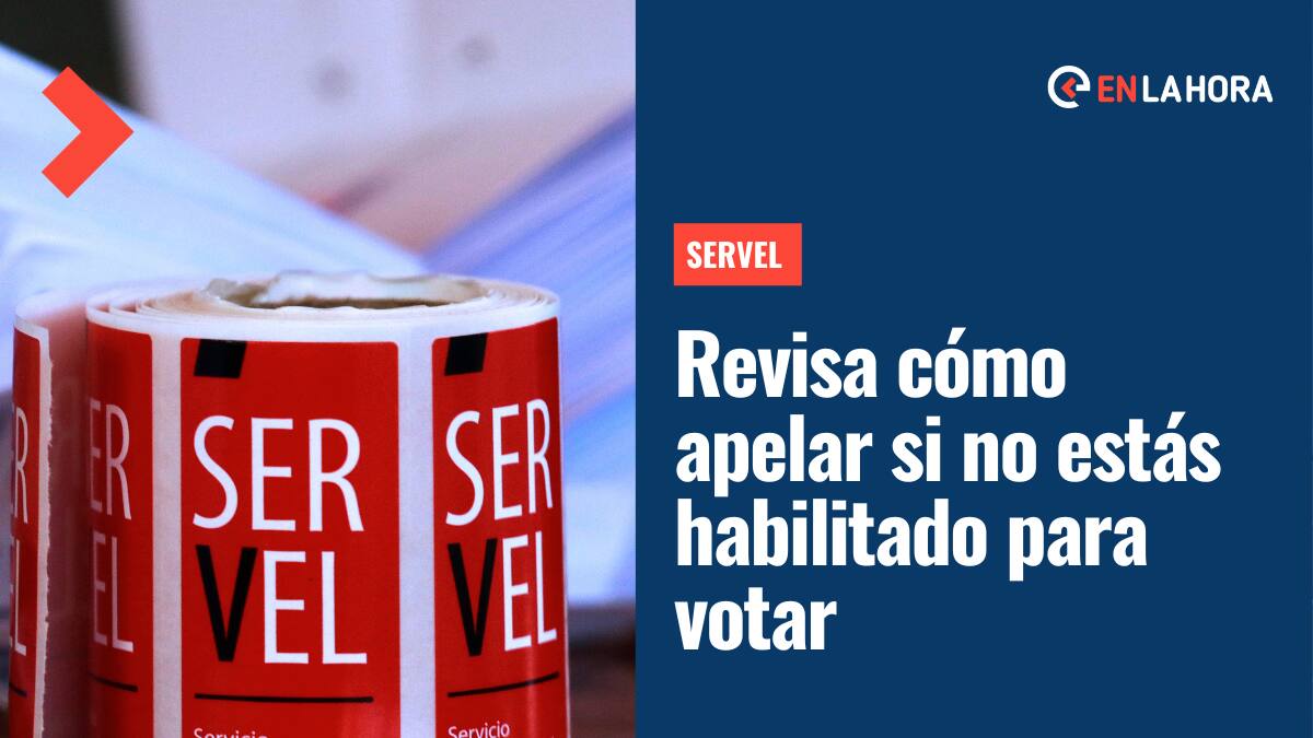 Servel: ¿Cómo apelar si no estoy habilitado para votar en el Plebiscito de salida de la Nueva Constitución?