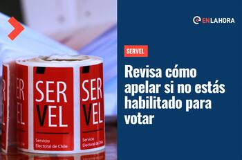 Servel: ¿Cómo apelar si no estoy habilitado para votar en el Plebiscito de salida de la Nueva Constitución?