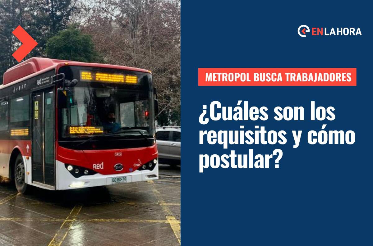 Empresa de transporte de Red busca trabajadores: ¿Cuáles son los requisitos y cómo postular para conducir micros?
