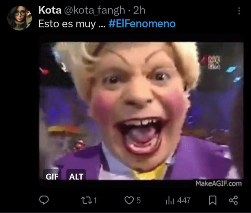 El programa fue el blanco de los usuarios de X, que hicieron memes sobre el espacio juvenil.