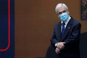 Presidente Piñera dejó en el aire posibilidad de suspender las elecciones