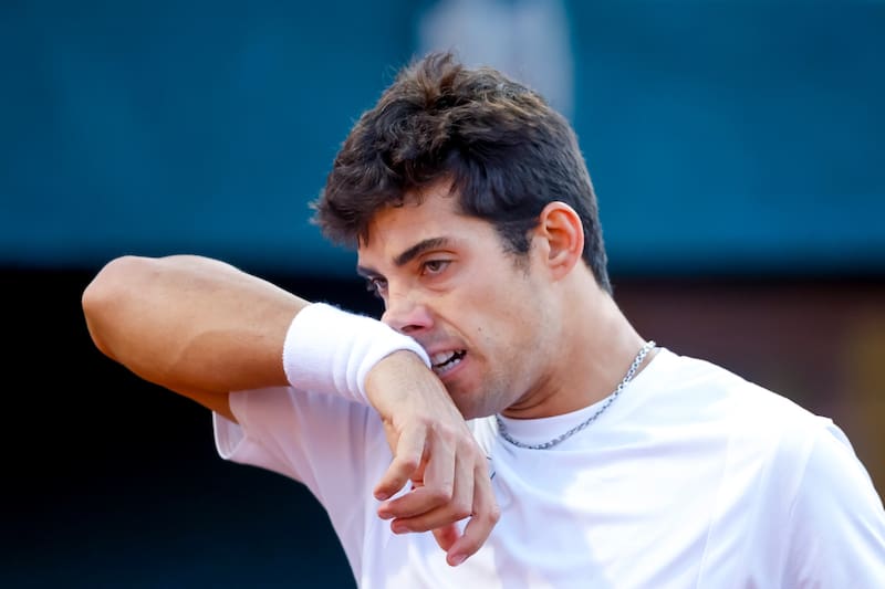 El tenista chileno no pudo en Australian Open.