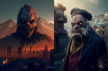 Inteligencia artificial: Así serían las regiones se Chile si fueran villanas