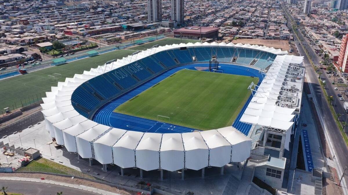 Estadio Tierra de Campeones, considerado el "más moderno de Chile"