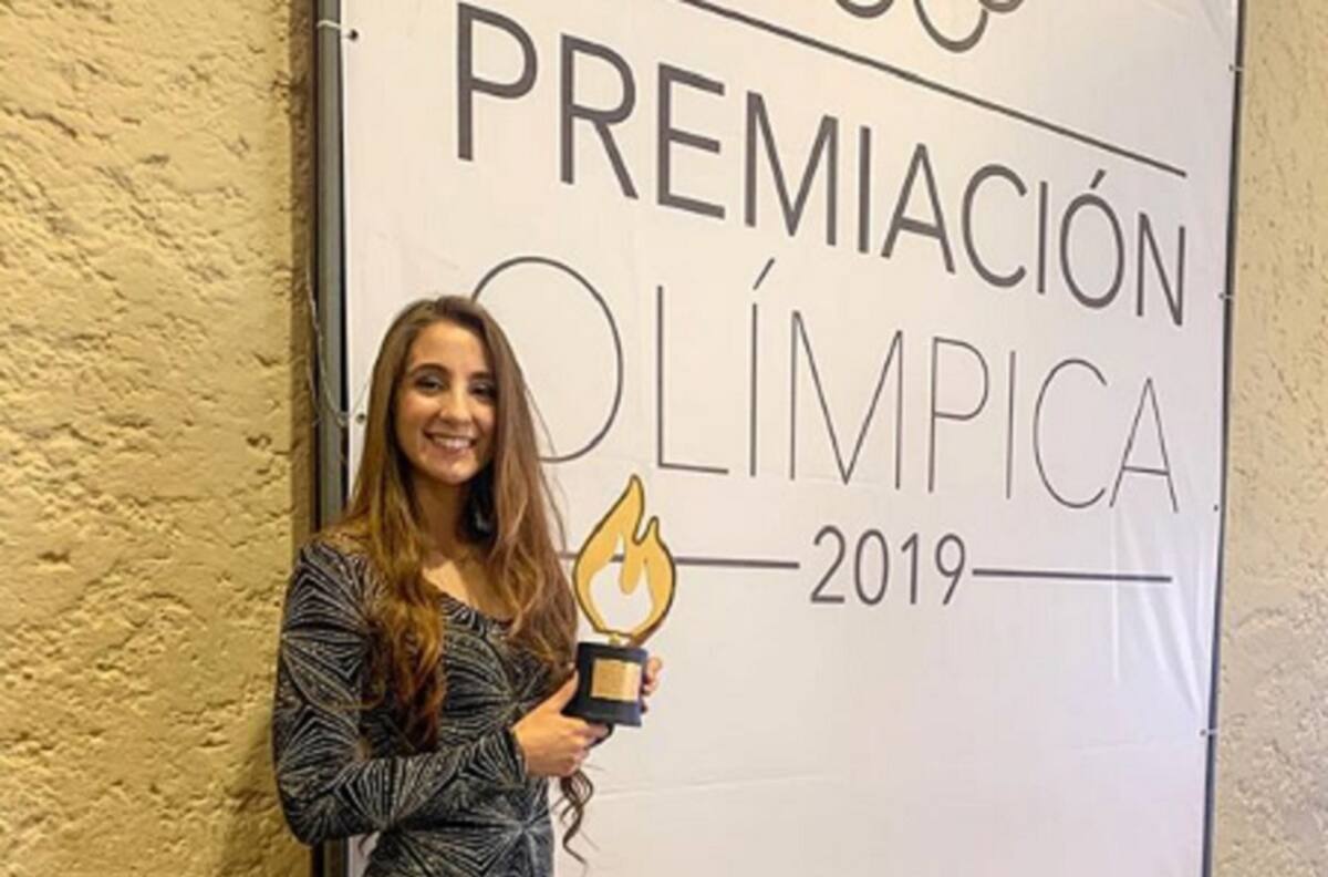 Así festejó Valentina Toro el premio que le entregó el COCh