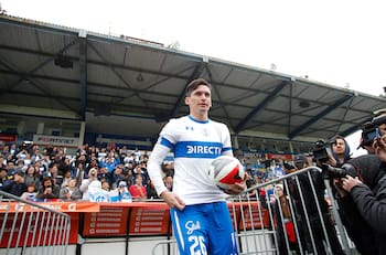 Video: ¡Volvimos a la cancha! Parot fue el primer jugador de la UC en retornar a los entrenamientos