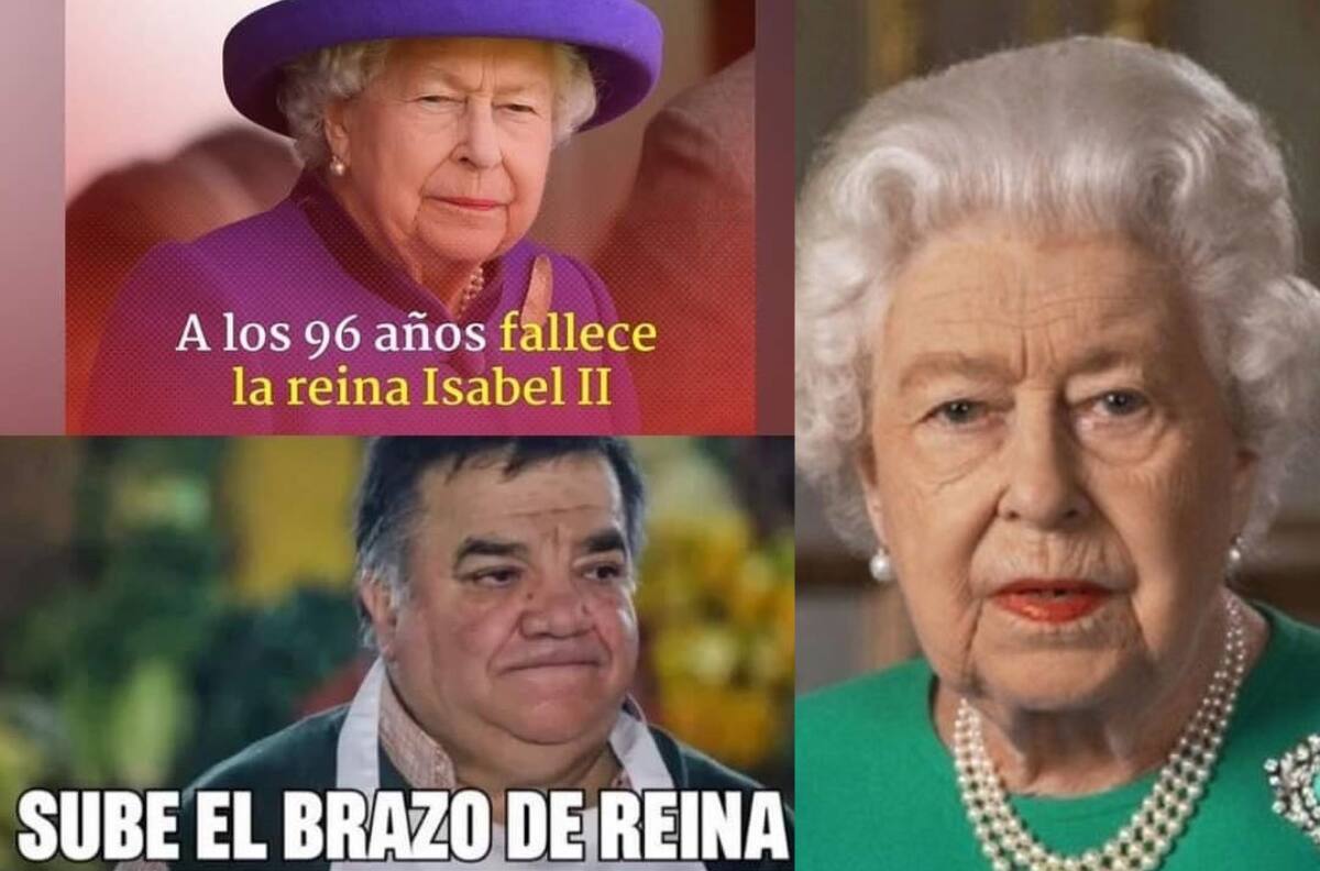 Del estadio de la U hasta la Constitución: Los memes tras la muerte de la Reina Isabel II