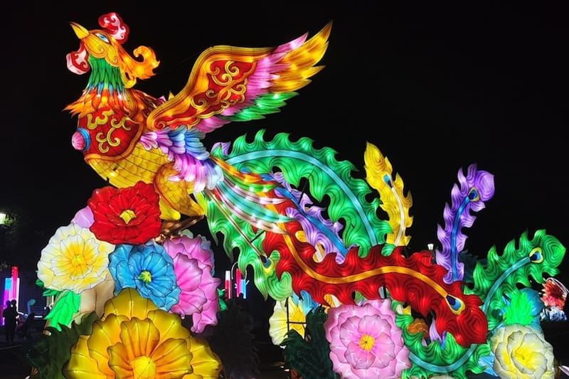 Este es el último fin de semana del festival de luces. Créditos: Fesiluz