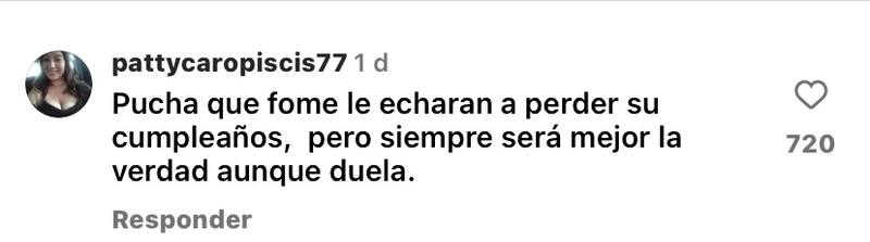La bailarina se llena de apoyo.