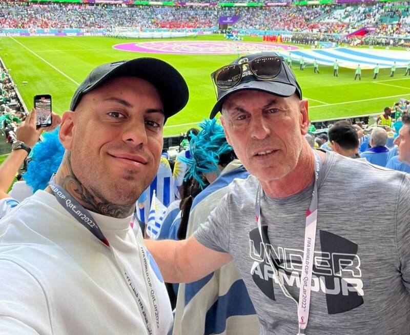 Con la invitación que le extendió su hijo, pudo cumplir un sueño.