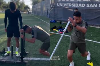 VIDEO | Sigue buscando club: así entrena Mauricio Isla a la espera de un equipo en el fútbol chileno