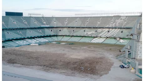 VIDEO | Lo sufre Pellegrini y el Betis: el preocupante estado del Benito Villamarín