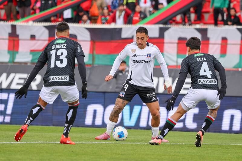 en Colo Colo vs Palestino. Foto: Felipe Escobedo