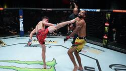 UFC Awards: cuándo y dónde votar por el KO de "La Jaula" Bahamondes como el mejor del 2021