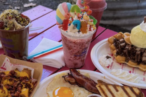 El dulce panorama, ideal para ir a comer con toda la familia. Créditos: @daniloandresss vía Instagram.