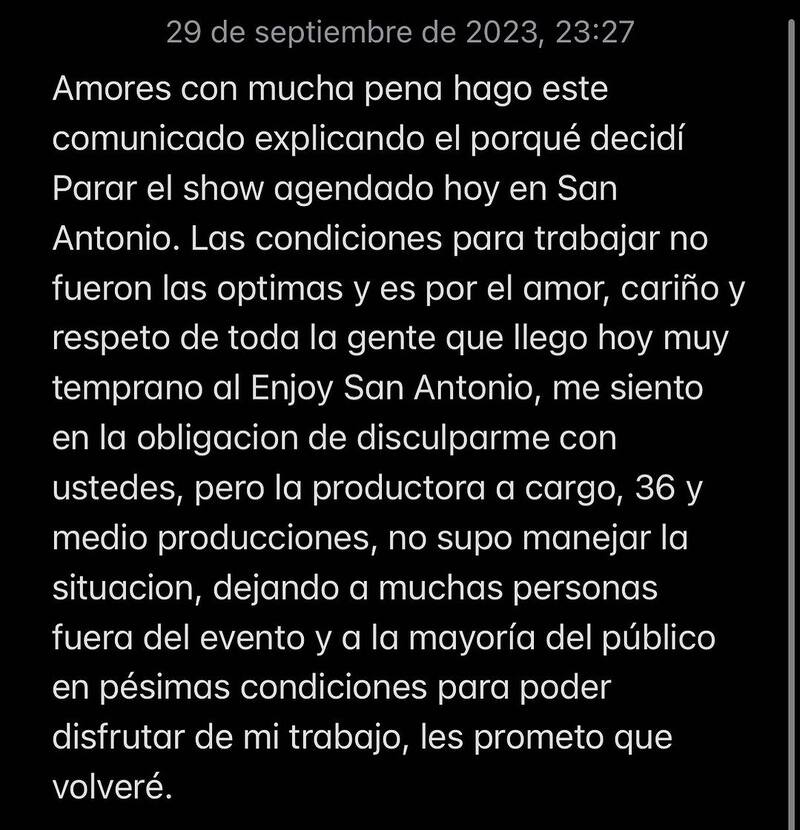 Pamela Leiva en Instagram.