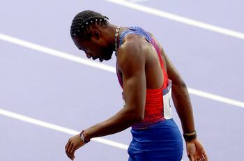 Revelan que Noah Lyles dio positivo por Covid antes de la final de los 200 metros planos en París 2024