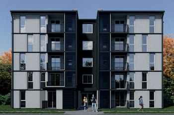 De hasta 5 pisos y con impresión 3D: así son las modernas viviendas sociales que se están construyendo en Chile