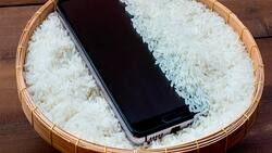 ¡Se derribó una solución! Ya no sirve el truco del arroz para sacar el agua de un smartphone