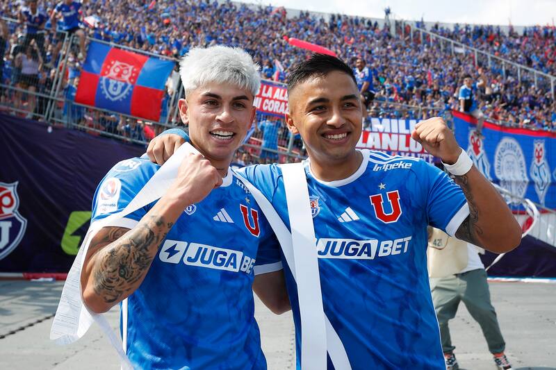 Maximiliano Guerrero y Nicolás Guerra. Photosport