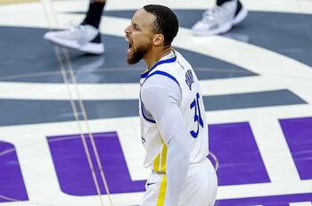 VIDEO | Ahora viene LeBron James: El show de Stephen Curry para comandar clasificación de Warriors ante Sacramento Kings en la NBA