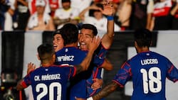 VIDEO | Zaldivia y Lucero gritaron como locos el gol sobre Colo Colo en el Superclásico