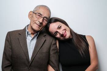 Maite Alberdi celebra junto a don Sergio Chamy: "Visitas ilustres que llegaron a mi casa cuando nació Martín a compartir la felicidad”