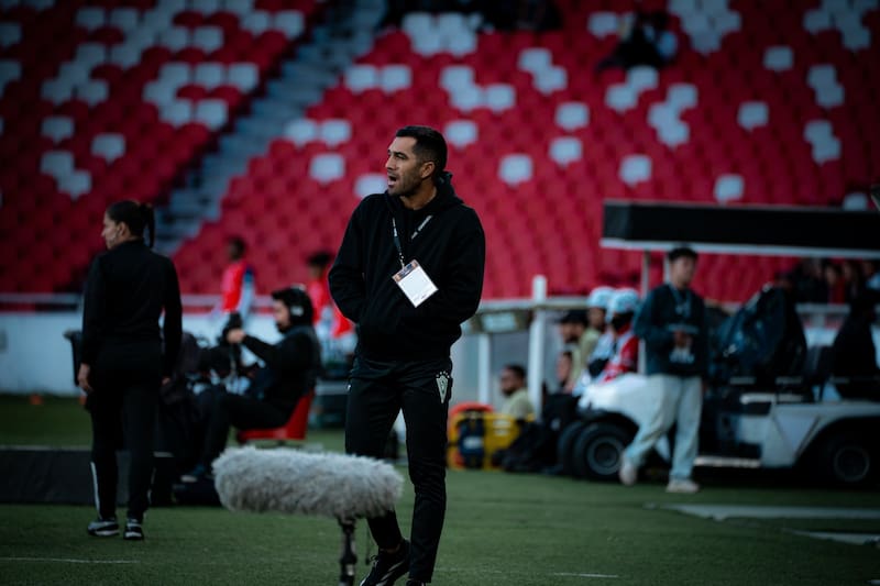 El DT de la juvenil de Santiago Wanderers que jugará la final de Copa Libertadores Sub 20. Foto: Conmebol.